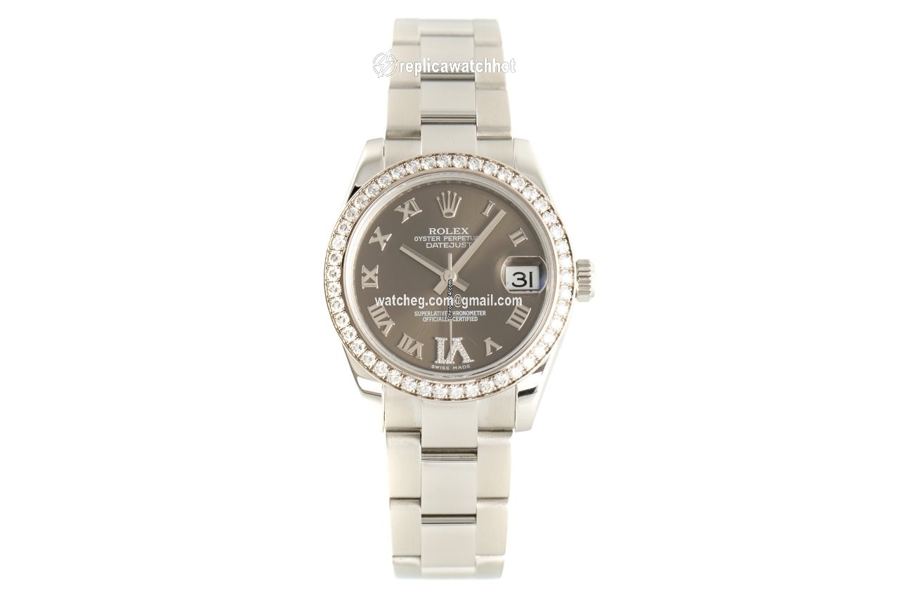 Rolex Datejust 31 Womens watch Gold Steel Automatic 178384 2