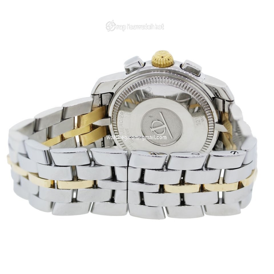 Baume & Mercier Capeland Mens watch Unisex Automatic Gold Steel MV045217 2
