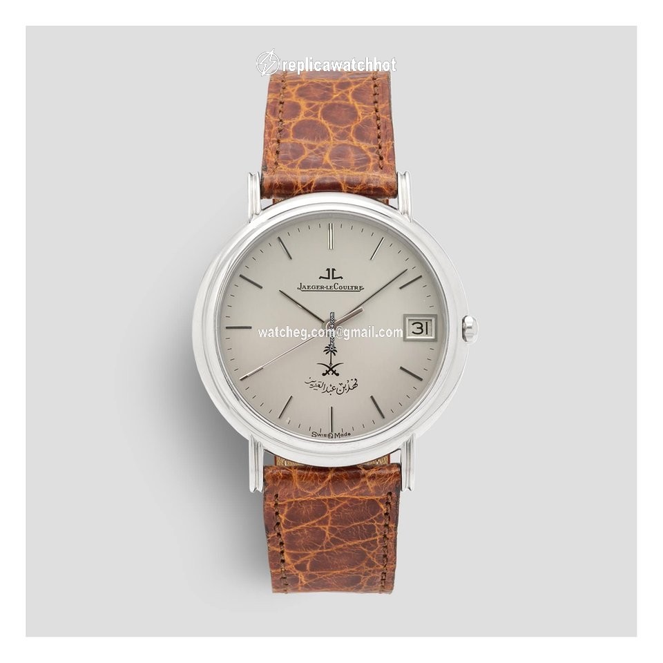Jaeger-LeCoultre Odysseus Mens watch Unisex Quartz White gold 140.083.3 King of Saudi Arabia Special Edition 2