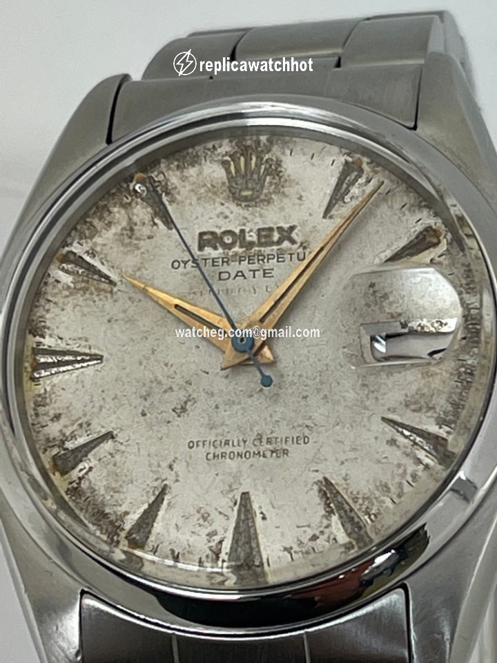 Rolex Oyster Perpetual Date Mens watch Unisex Steel Automatic 6534 2