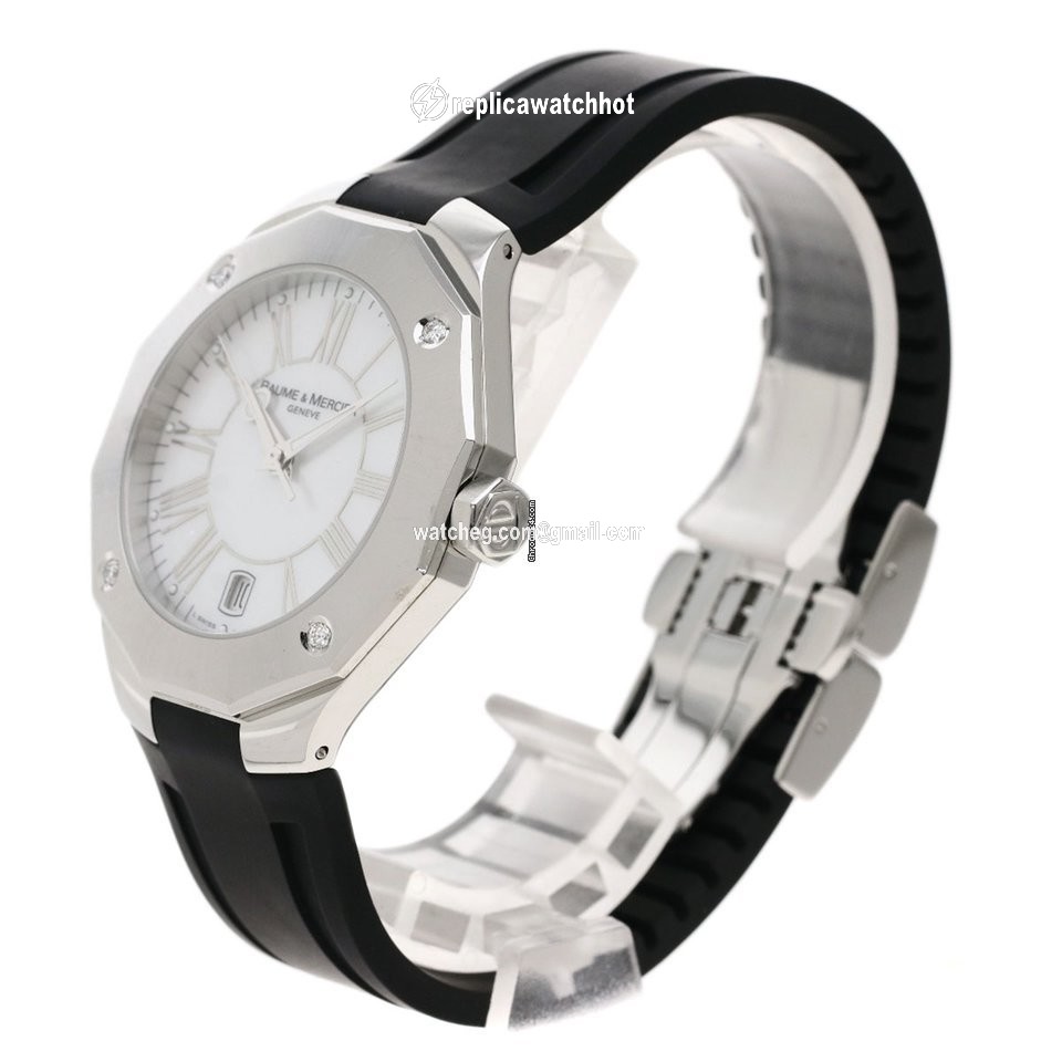 Baume & Mercier Mens watch Unisex Quartz Steel 4P 2