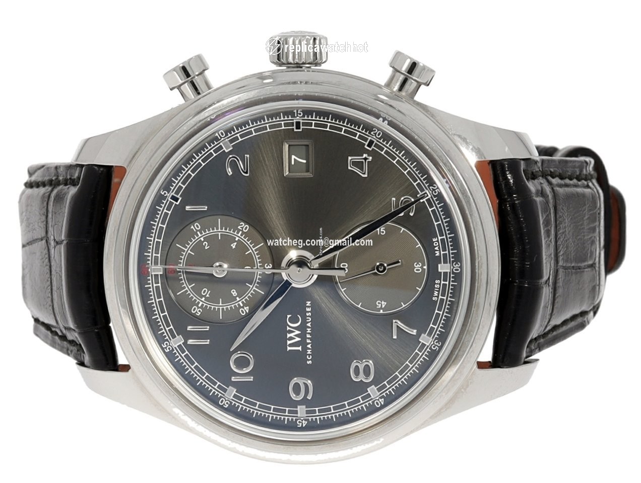 IWC Portuguese Chronograph Mens watch Unisex Automatic Steel IW390404 2