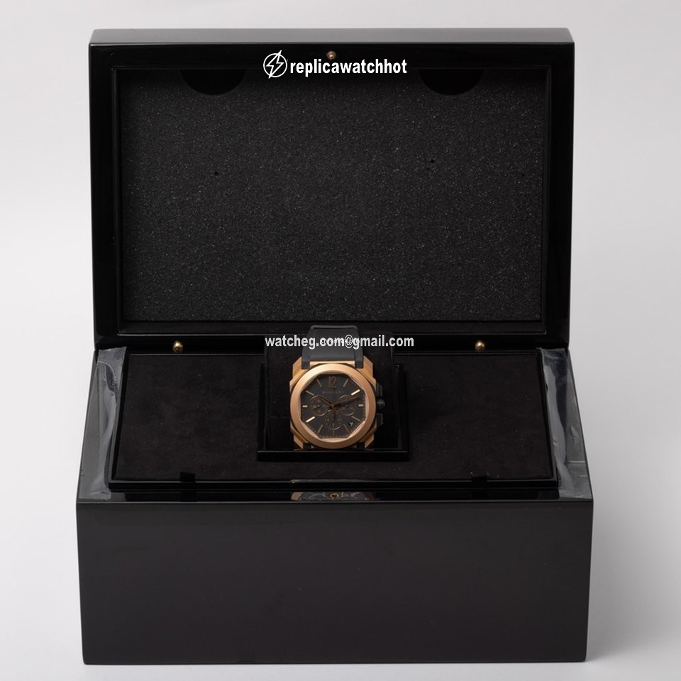Bulgari Octo Mens watch Unisex Automatic Rose gold BGOP41BGLD 2