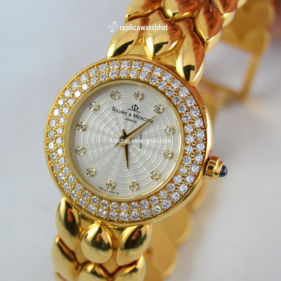 Baume & Mercier Womens watch Quartz Yellow gold MV035053 2