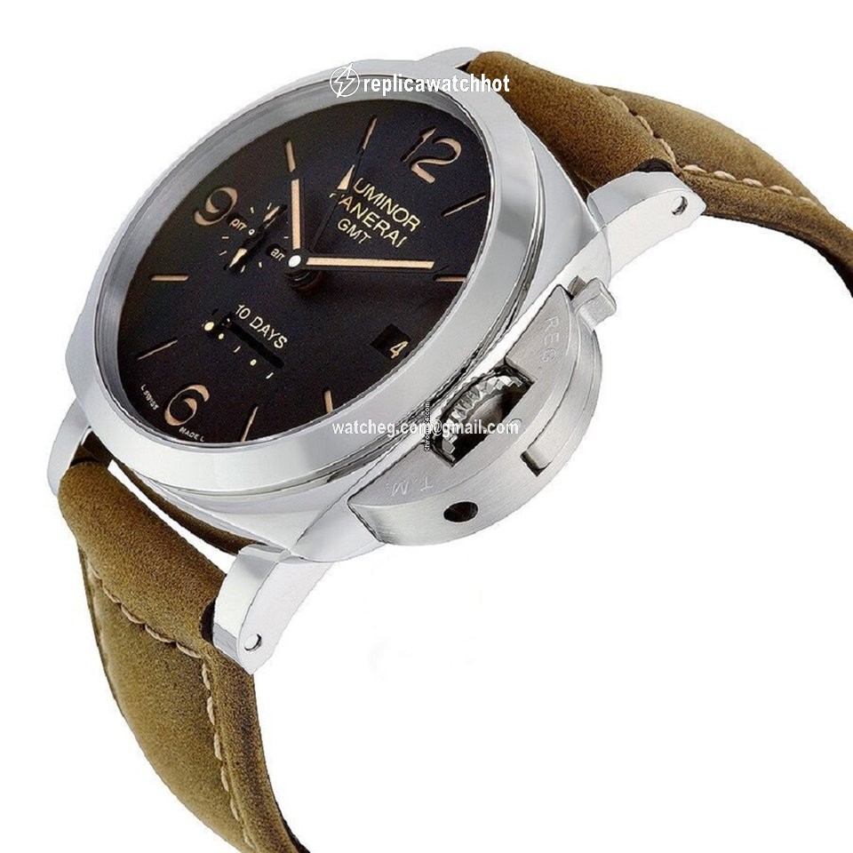 Panerai Luminor 1950 10 Days GMT Mens watch Unisex Automatic Steel PAM00533 2