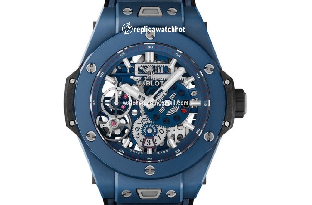 Hublot Big Bang Meca-10 Mens watch Unisex Manual winding Ceramic 414.EX.5123.RX 2