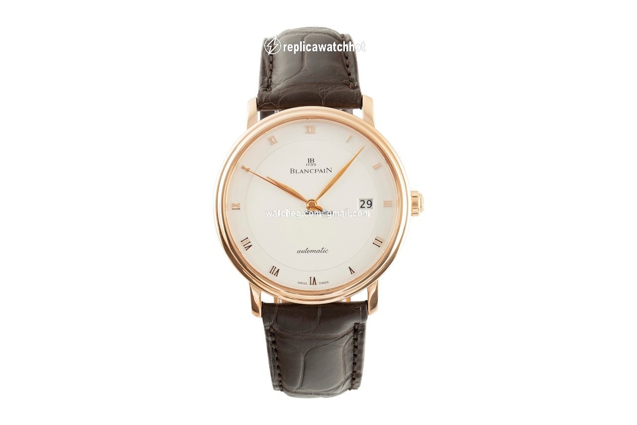 Blancpain Villeret Ultra-Slim Mens watch Unisex Automatic Red gold 6223 3642 55A 2