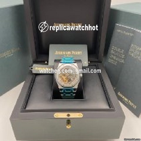Audemars Piguet Royal Oak Double Balance Wheel Openworked Mens watch Unisex Automatic Steel 15407ST.OO.1220ST.01 2