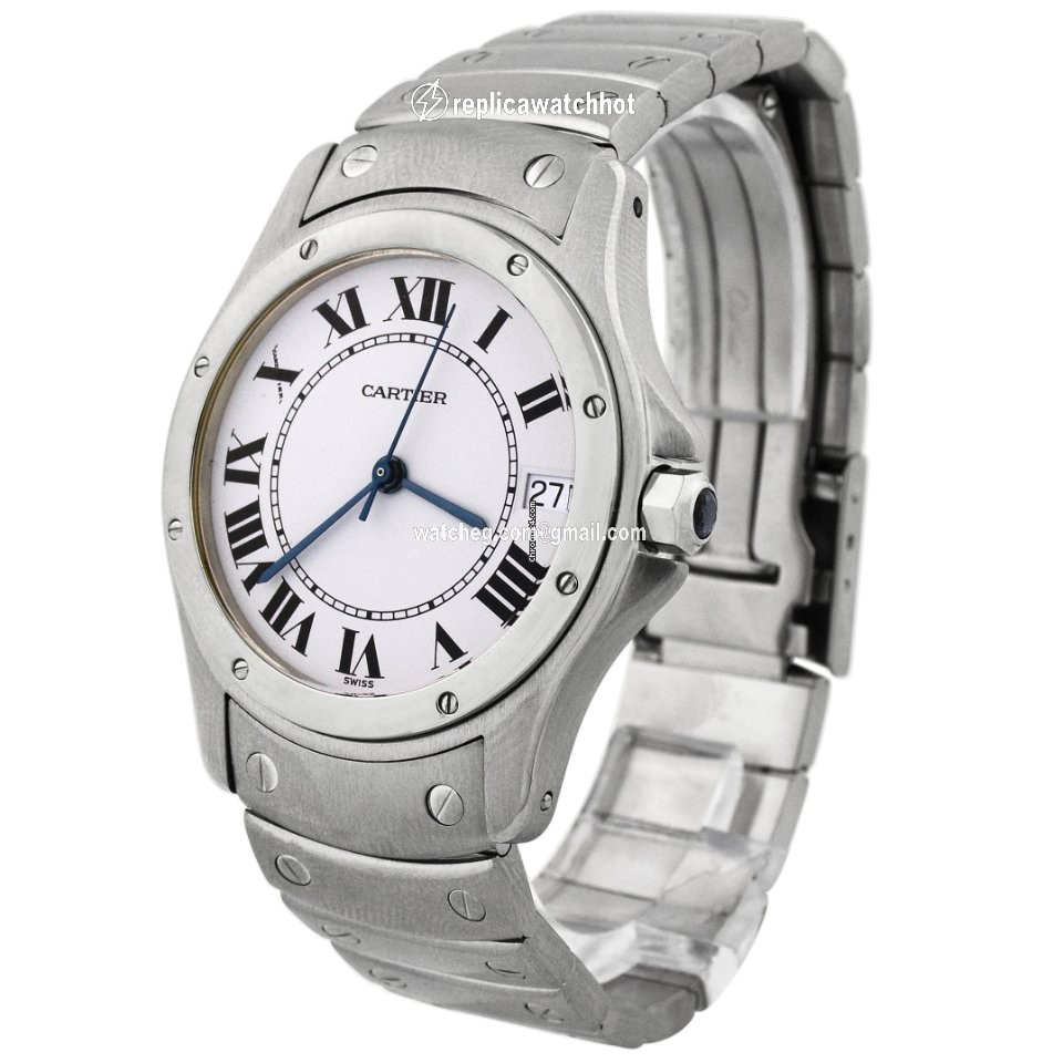 Cartier Santos Mens watch Unisex Automatic Steel W20026K1 2
