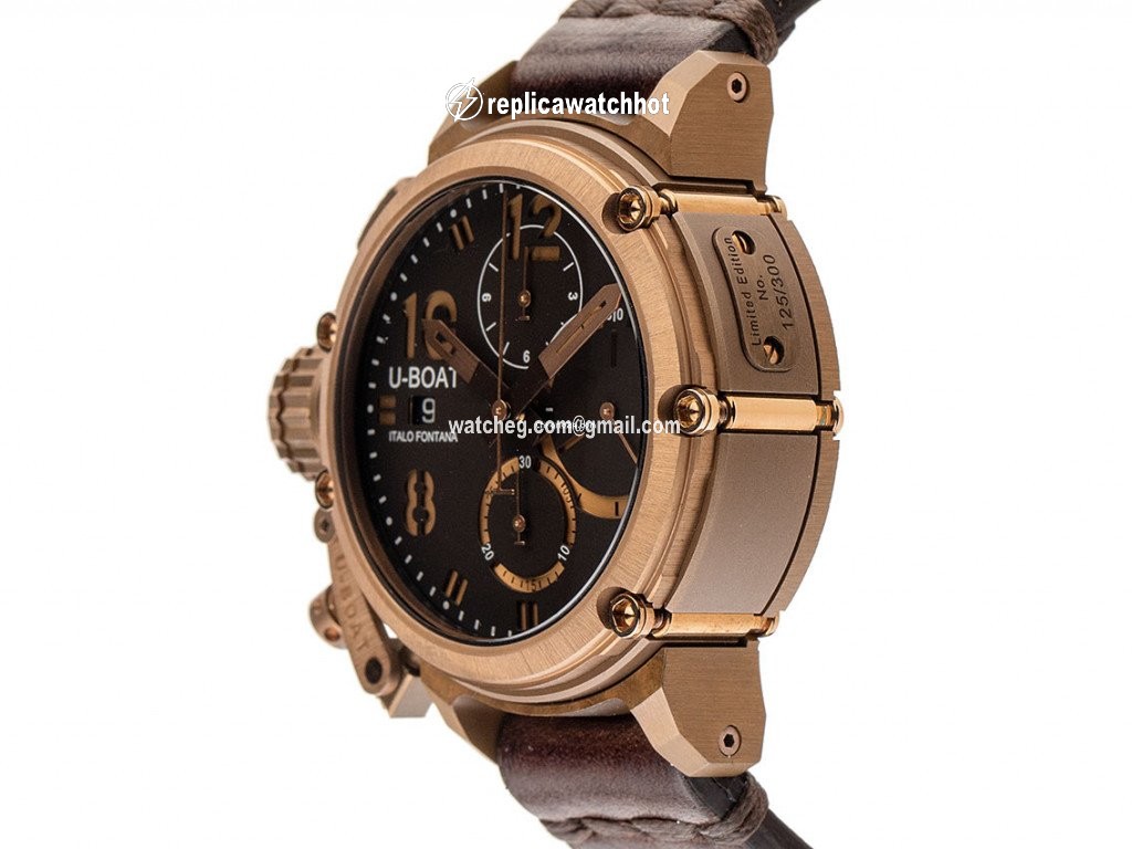 U-Boat Chimera Mens watch Unisex Automatic Bronze 8014 2