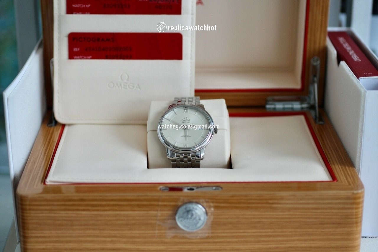 Omega De Ville Prestige Mens watch Unisex Automatic Steel 424.10.40.20.02.003 2