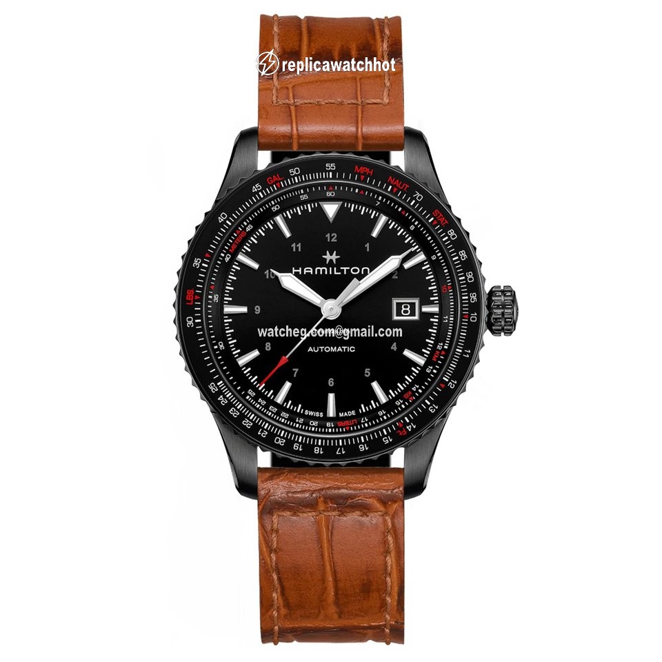 Hamilton Khaki Aviation Mens watch Unisex Automatic Steel H76625530 2