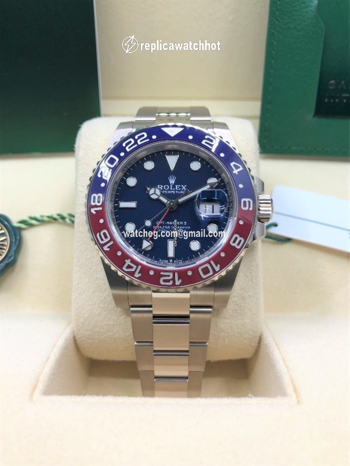 Rolex GMT-Master II Mens watch Unisex White gold Automatic 126719BLRO-0003 2
