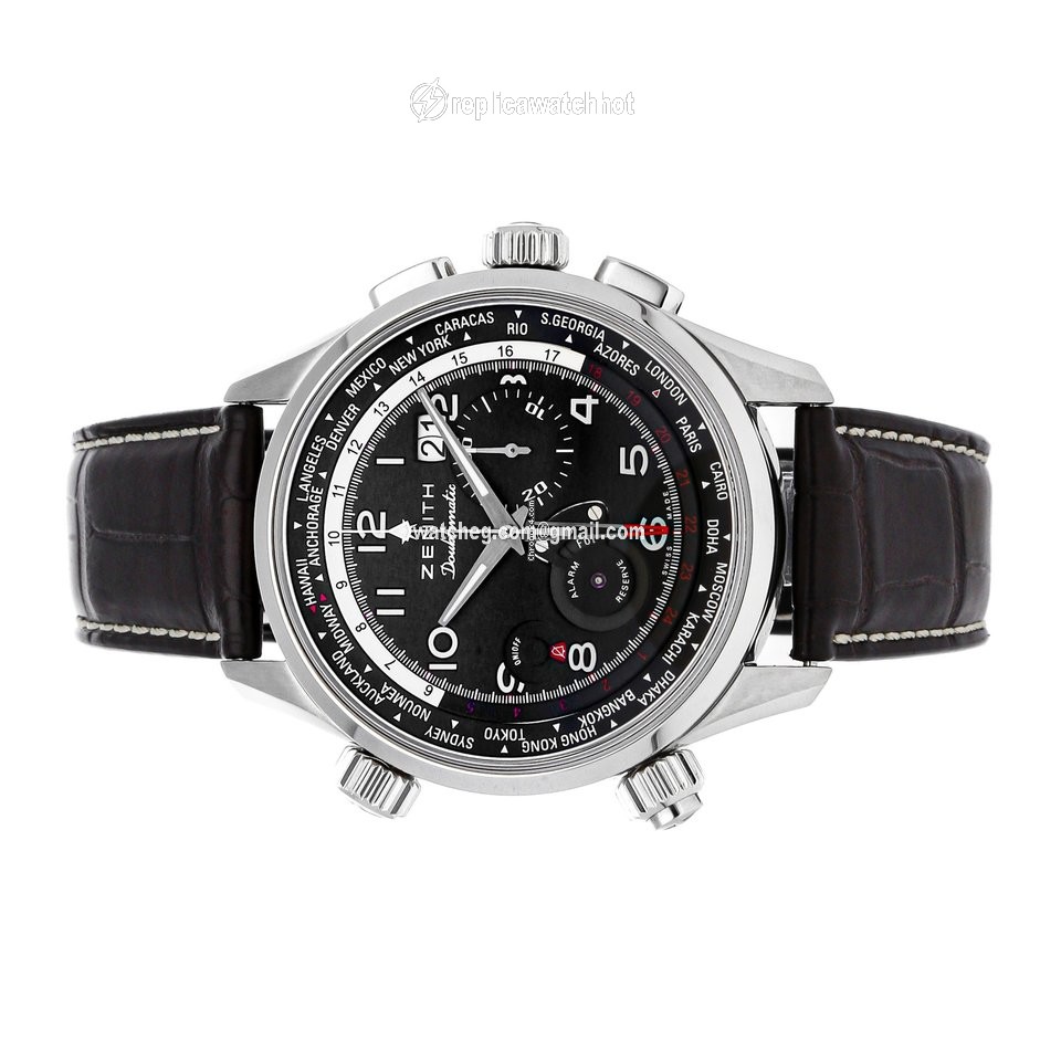 Zenith El Primero Doublematic Mens watch Unisex Automatic Steel 03.2400.4046 21.C721 2