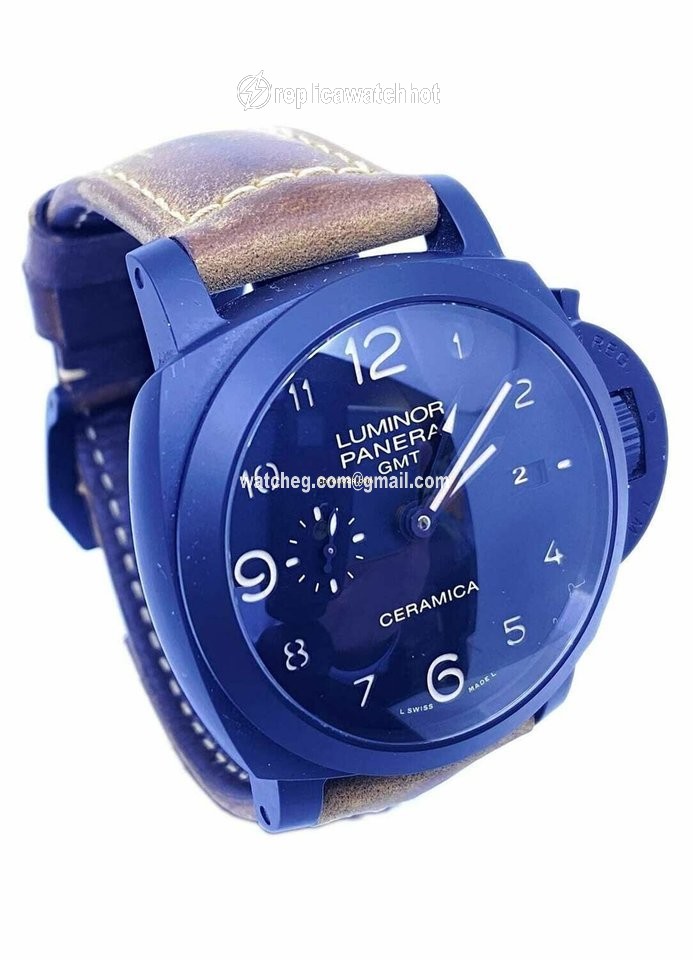 Panerai Luminor 1950 3 Days GMT Automatic Mens watch Unisex Automatic Ceramic GMT PAM00441 2