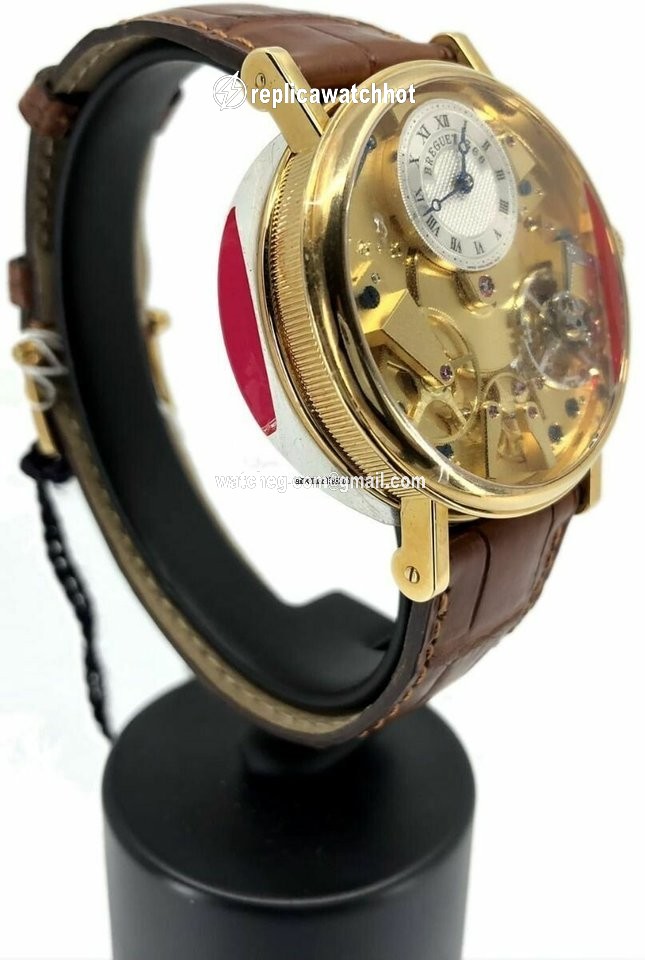 Breguet Tradition Mens watch Unisex Manual winding Yellow gold 7027BA 11 9V6 2