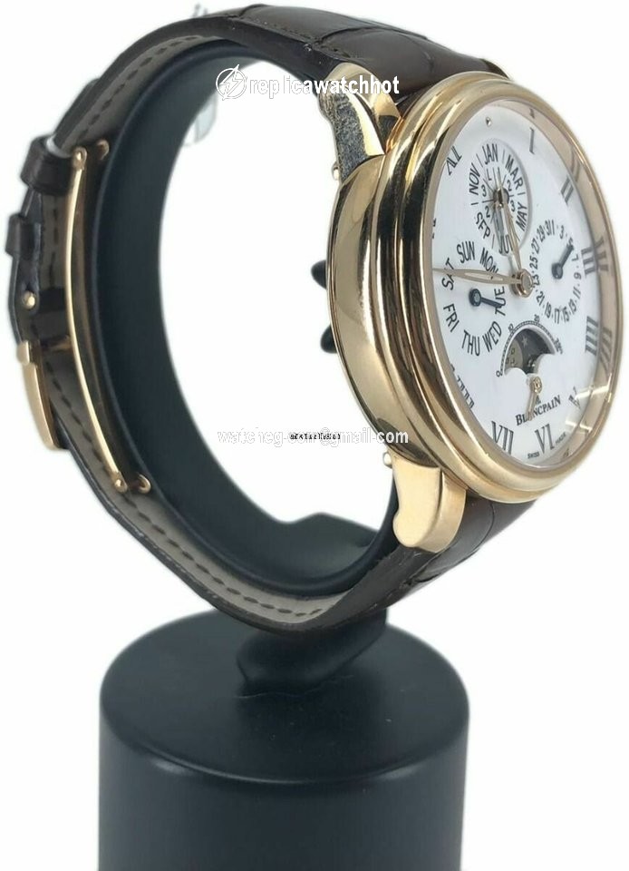 Blancpain Villeret Mens watch Unisex Automatic Red gold 6659-3631-55B 2