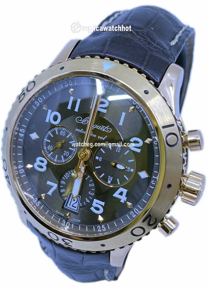 Breguet Type XX - XXI - XXII Mens watch Unisex Automatic Rose gold XXI 3810 2