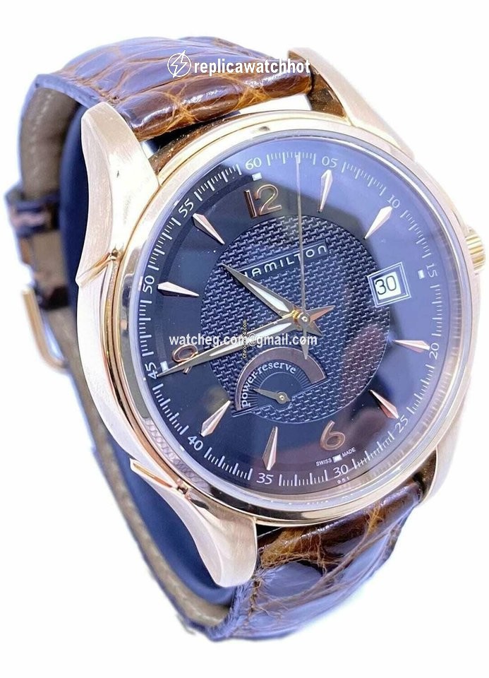Hamilton Jazzmaster Mens watch Unisex Automatic Rose gold H32549595 2