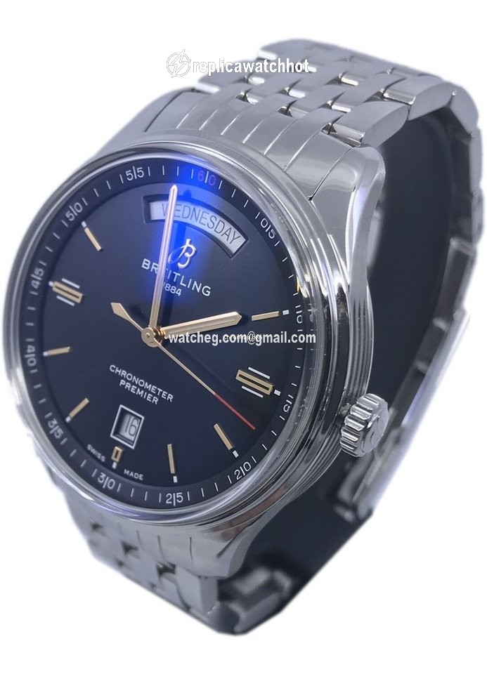 Breitling Mens watch Unisex Automatic Steel A45340 2