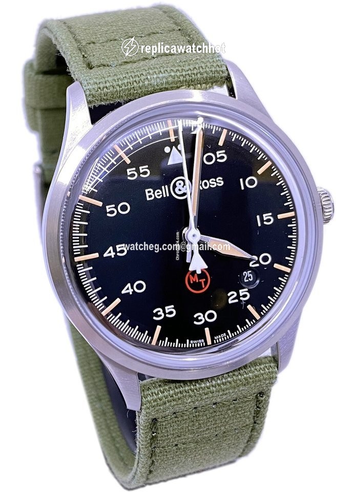 Bell & Ross BR V1 Mens watch Unisex Automatic Steel BRV192-MIL-ST SCA 2