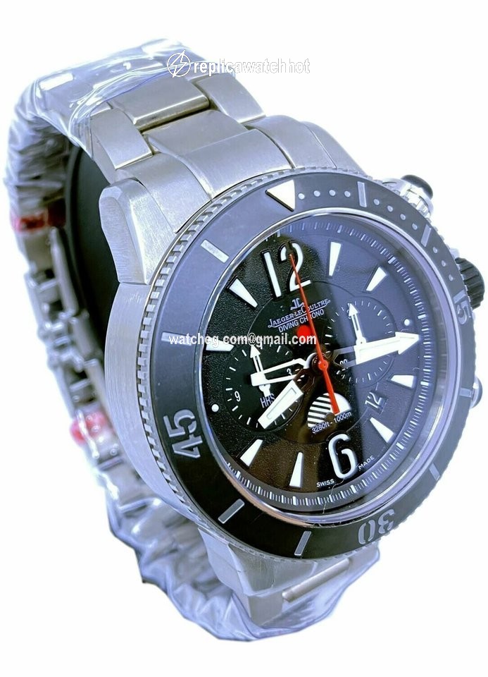 Jaeger-LeCoultre Master Compressor Diving Chronograph GMT Navy SEALs Mens watch Unisex Automatic Titanium Q178T670 2