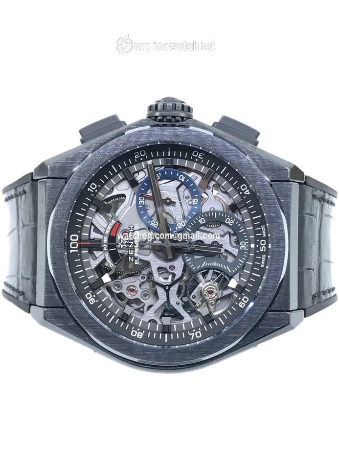 Zenith Defy El Primero Mens watch Unisex Automatic Ceramic 21 49.9000.9004 78.R582 2