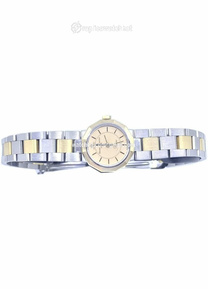 Baume & Mercier Womens watch Quartz Gold Steel 5220 SS 2