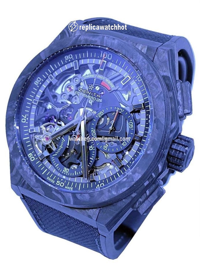 Zenith Defy El Primero Mens watch Unisex Automatic Ceramic 21 49.9000.9004 78.M9000 2