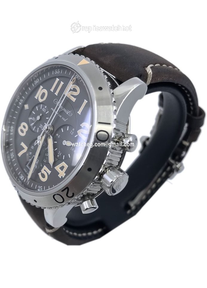 Breguet Type XX - XXI - XXII Mens watch Unisex Automatic Steel 3817ST 2