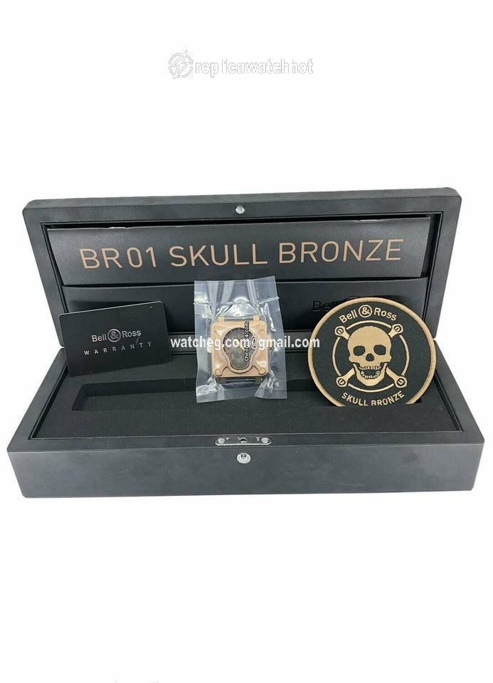 Bell & Ross BR 01-92 Mens watch Unisex Automatic Bronze BR0192-SKULL-BR 2
