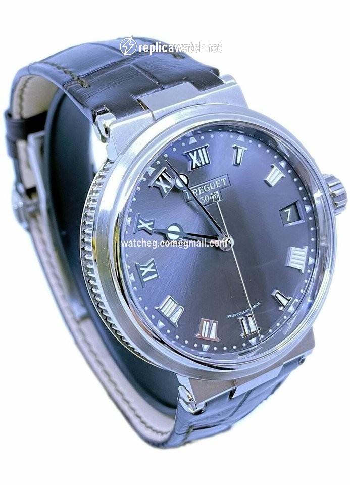 Breguet Marine Mens watch Unisex Automatic Titanium 5517TI 2