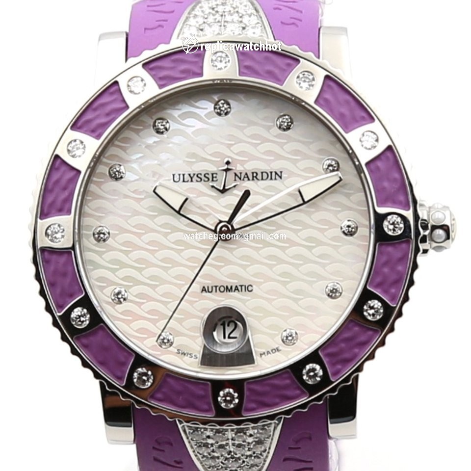 Ulysse Nardin Lady Diver Womens watch Automatic Steel 8103-101E-3C 10.17 2