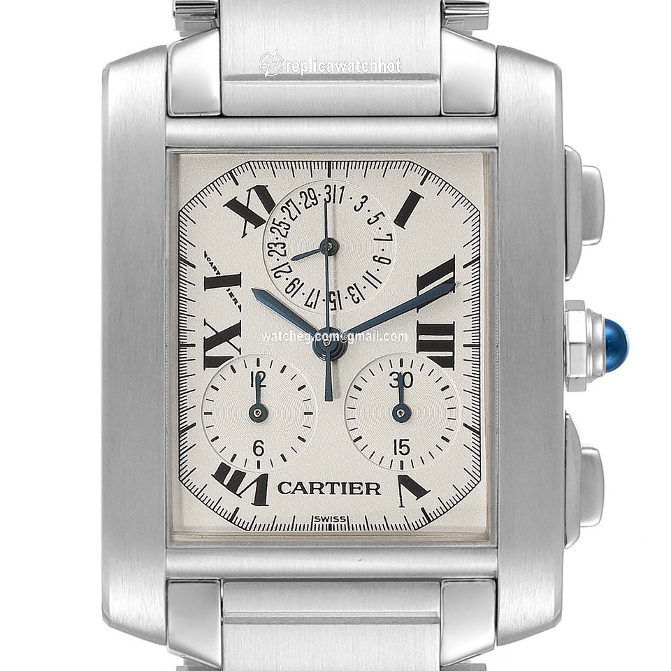 Cartier Tank Francaise Mens watch Unisex Quartz W51001Q3 2