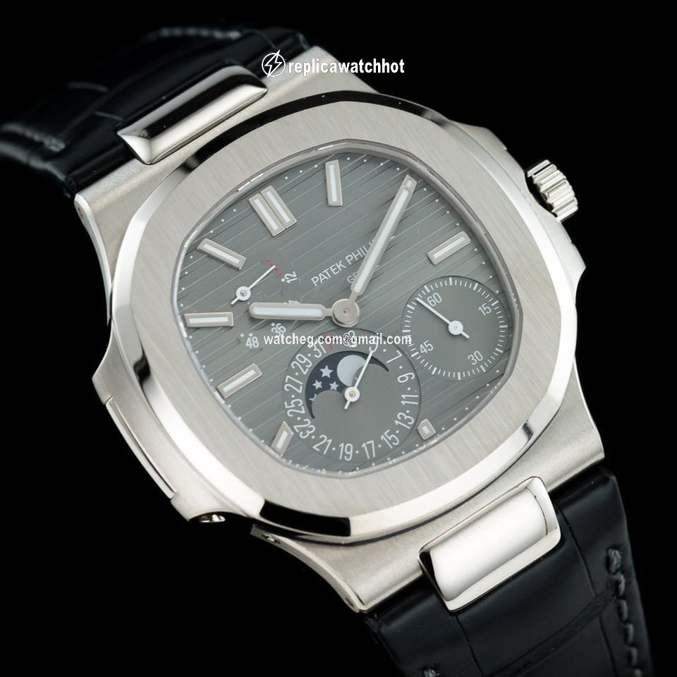 Patek Philippe Nautilus Mens watch Unisex Automatic White gold 5712G-001 2