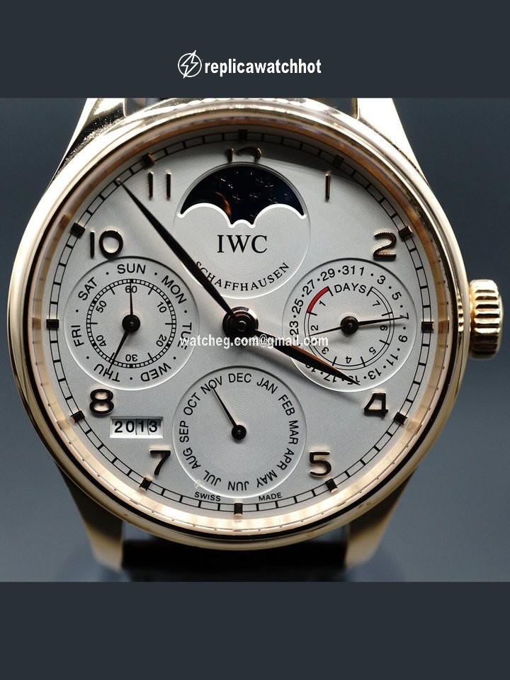 IWC Portuguese Perpetual Calendar Mens watch Unisex Automatic IW502306 2