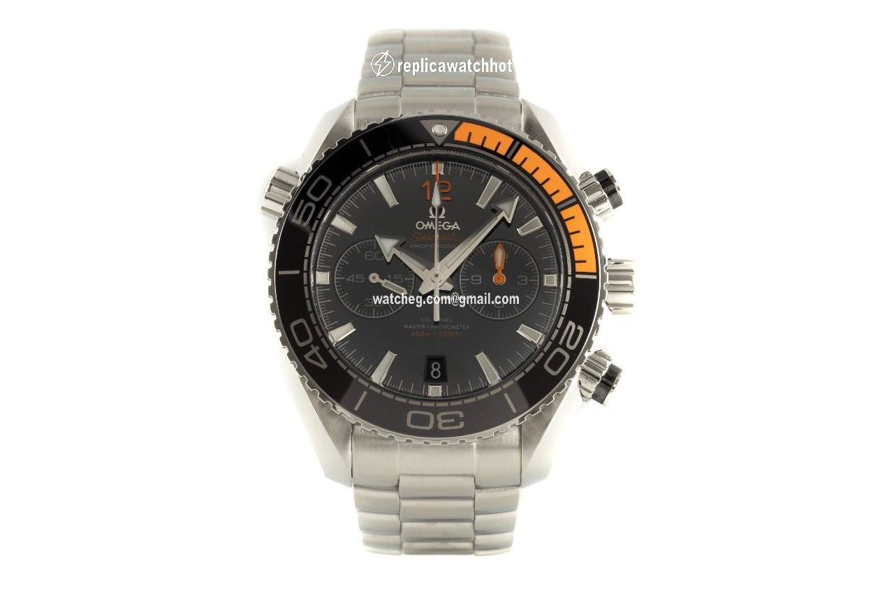 Omega Seamaster Planet Ocean Chronograph Mens watch Unisex Automatic Steel 215.30.46.51.01.002 2