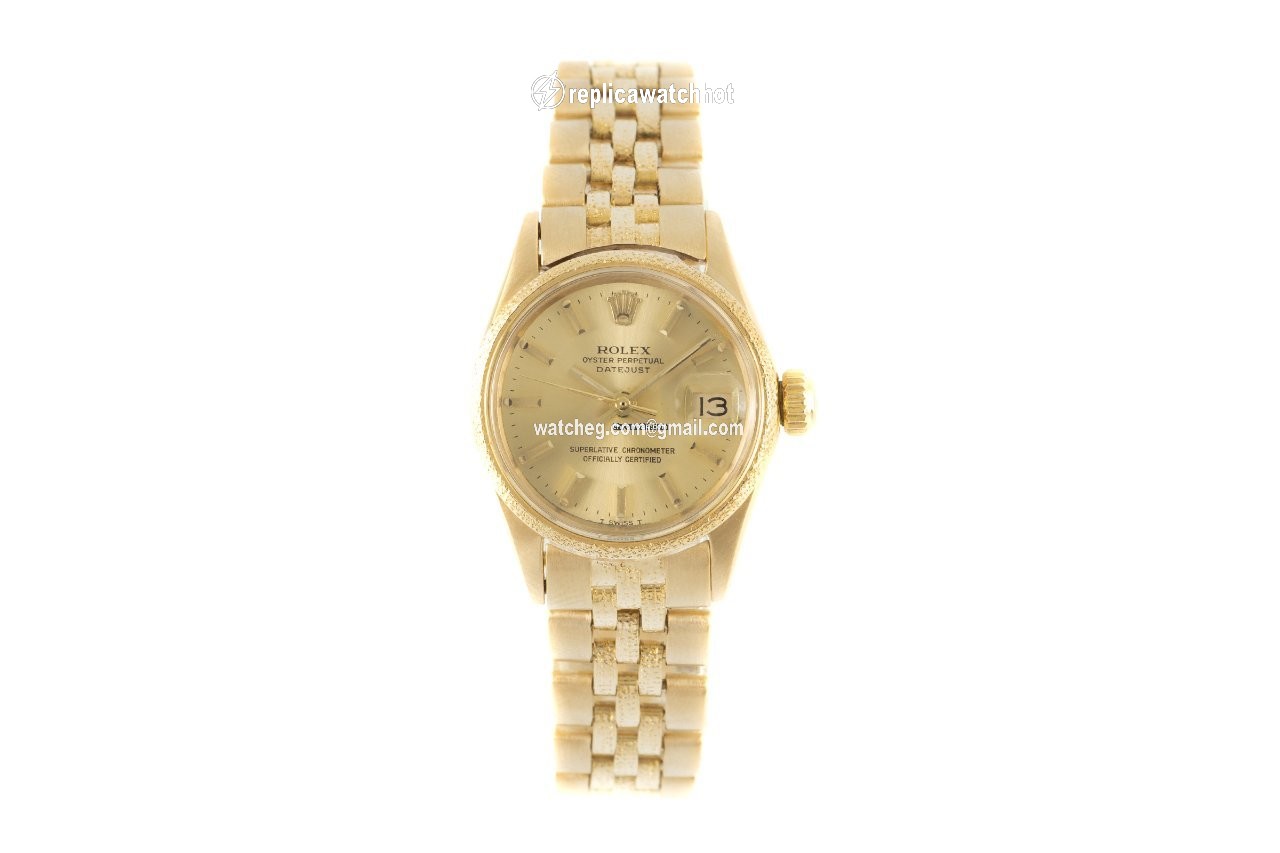 Rolex Lady-Datejust Womens watch Yellow gold Automatic 6701 2