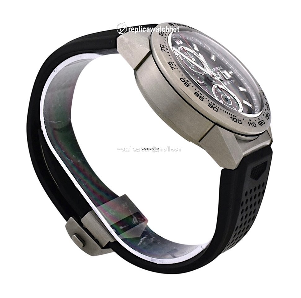 TAG Heuer Carrera Calibre HEUER 01 Mens watch Unisex Automatic Titanium CAR208Z.FT6046 2