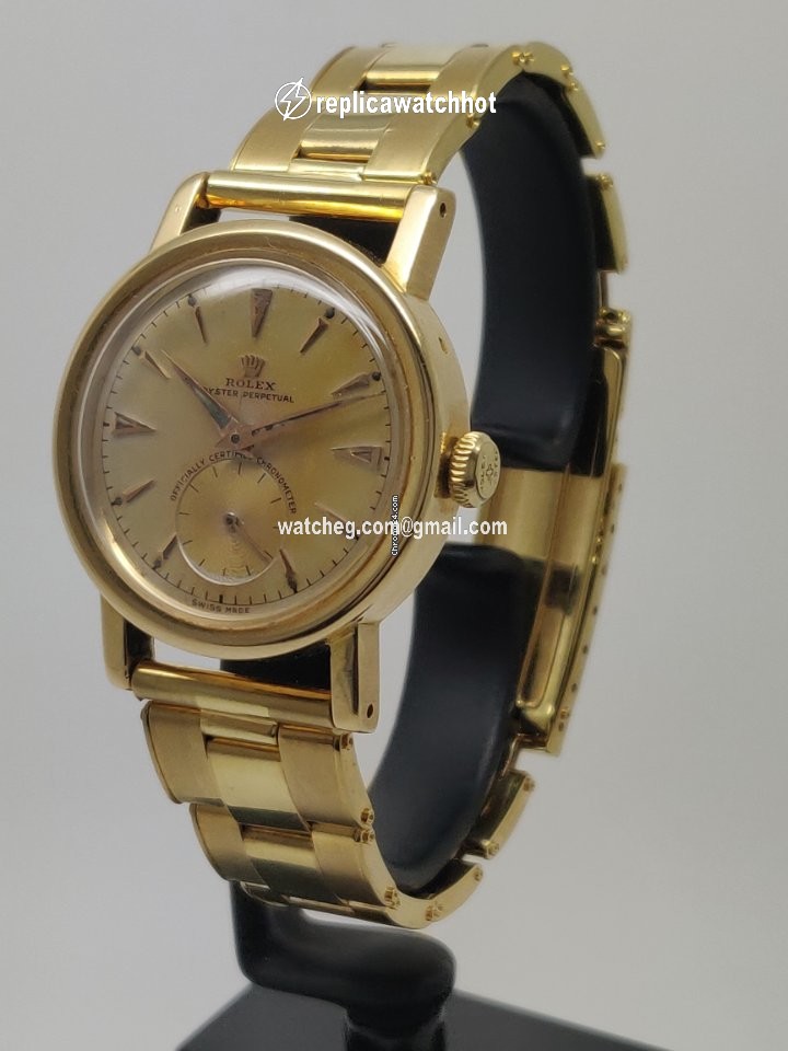 Rolex Oyster Perpetual Mens watch Unisex Steel Automatic 3716 2