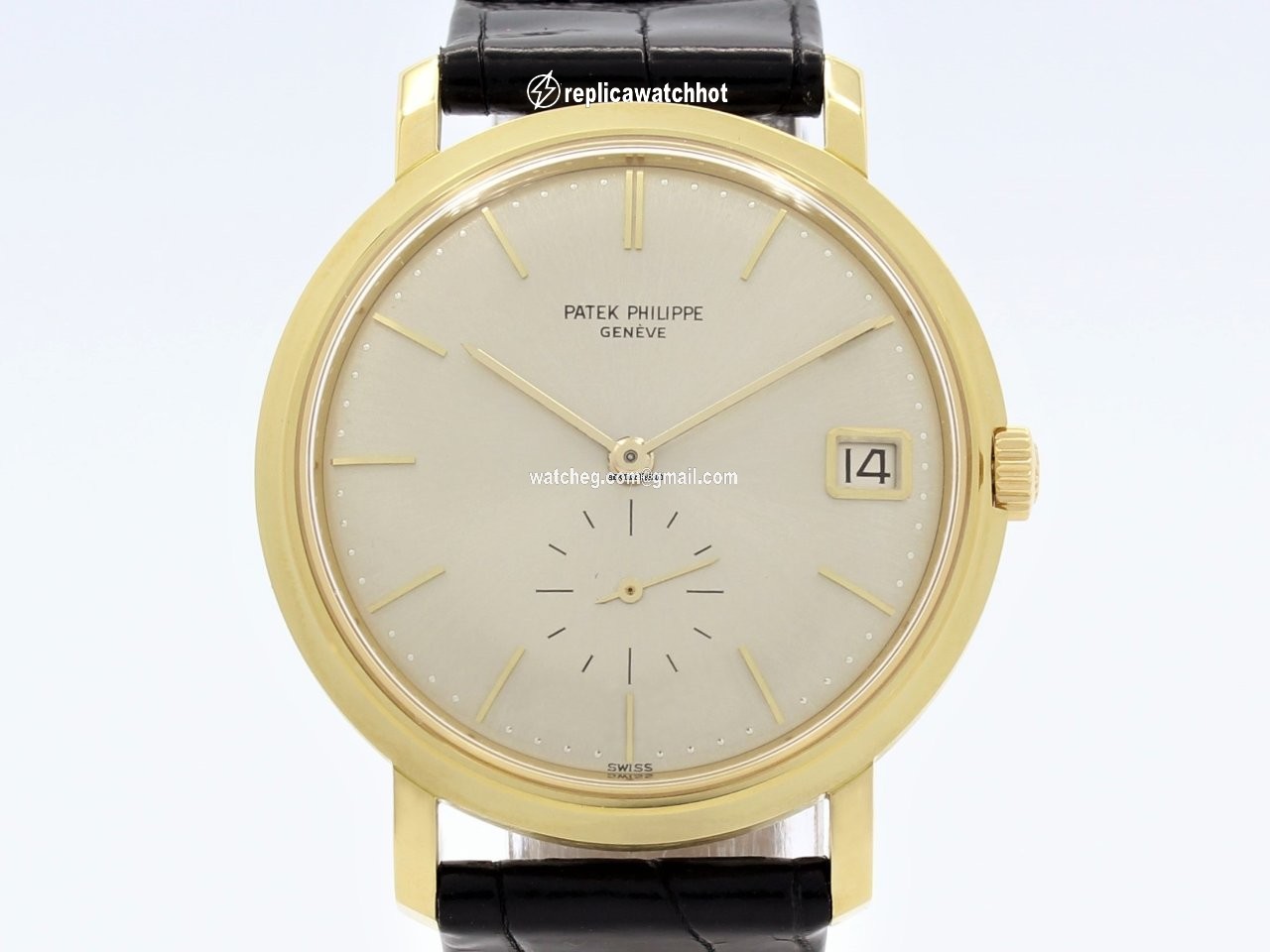 Patek Philippe Calatrava Mens watch Unisex Automatic Yellow gold 3445J 2