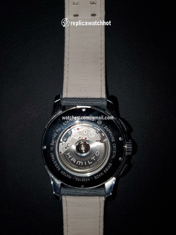 Hamilton Jazzmaster Auto Chrono Mens watch Unisex Automatic Steel H326160 2