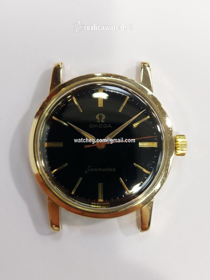 Omega Seamaster Mens watch Unisex Manual winding Yellow gold 998358 2