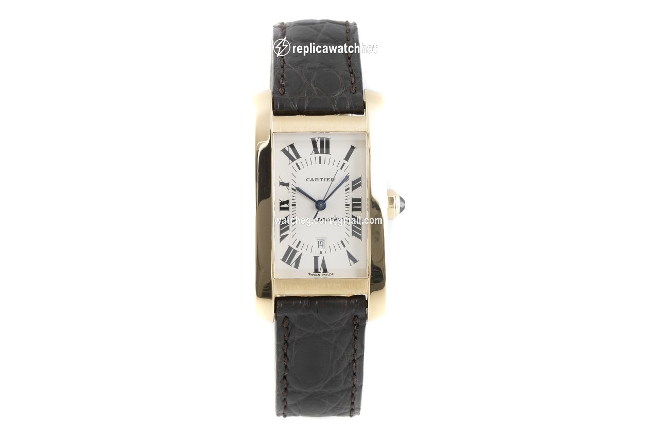 Cartier Tank Americaine Mens watch Unisex Automatic Yellow gold 8172984 2