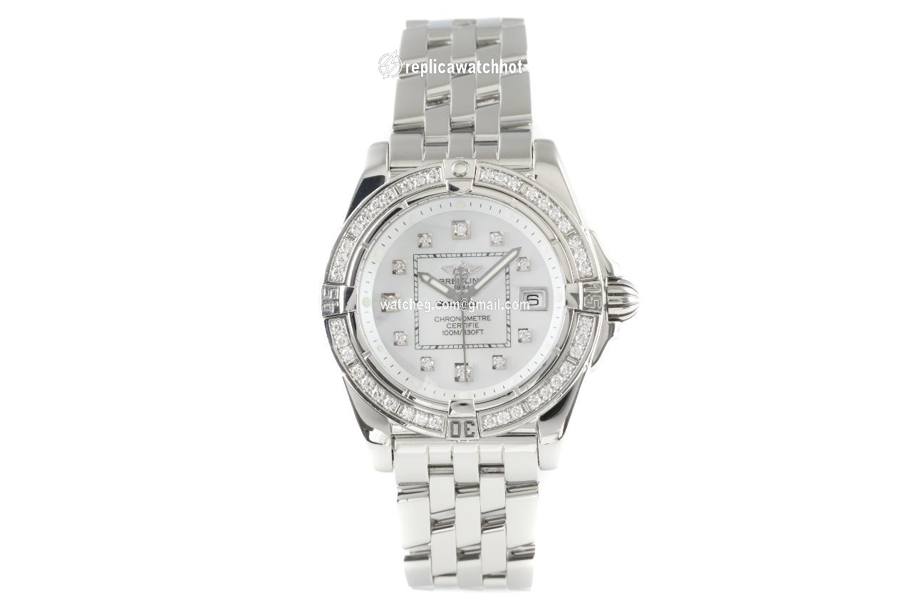 Breitling Galactic 32 Womens watch Quartz Steel A71356 2
