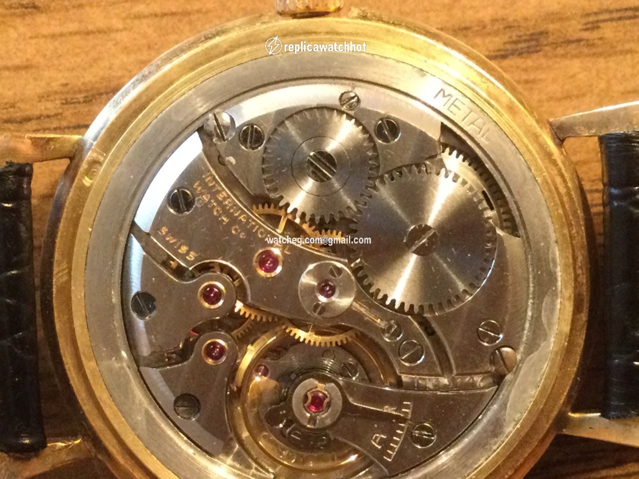 IWC Mens watch Unisex Manual winding Yellow gold 1103747 2