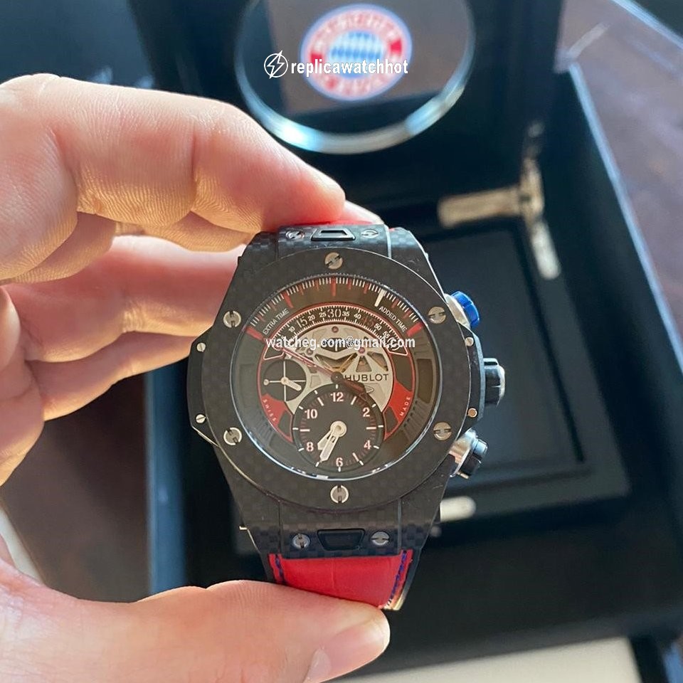 Hublot Big Bang Unico Mens watch Unisex Automatic Carbon 413.QX.1123.GR.BYM15 2