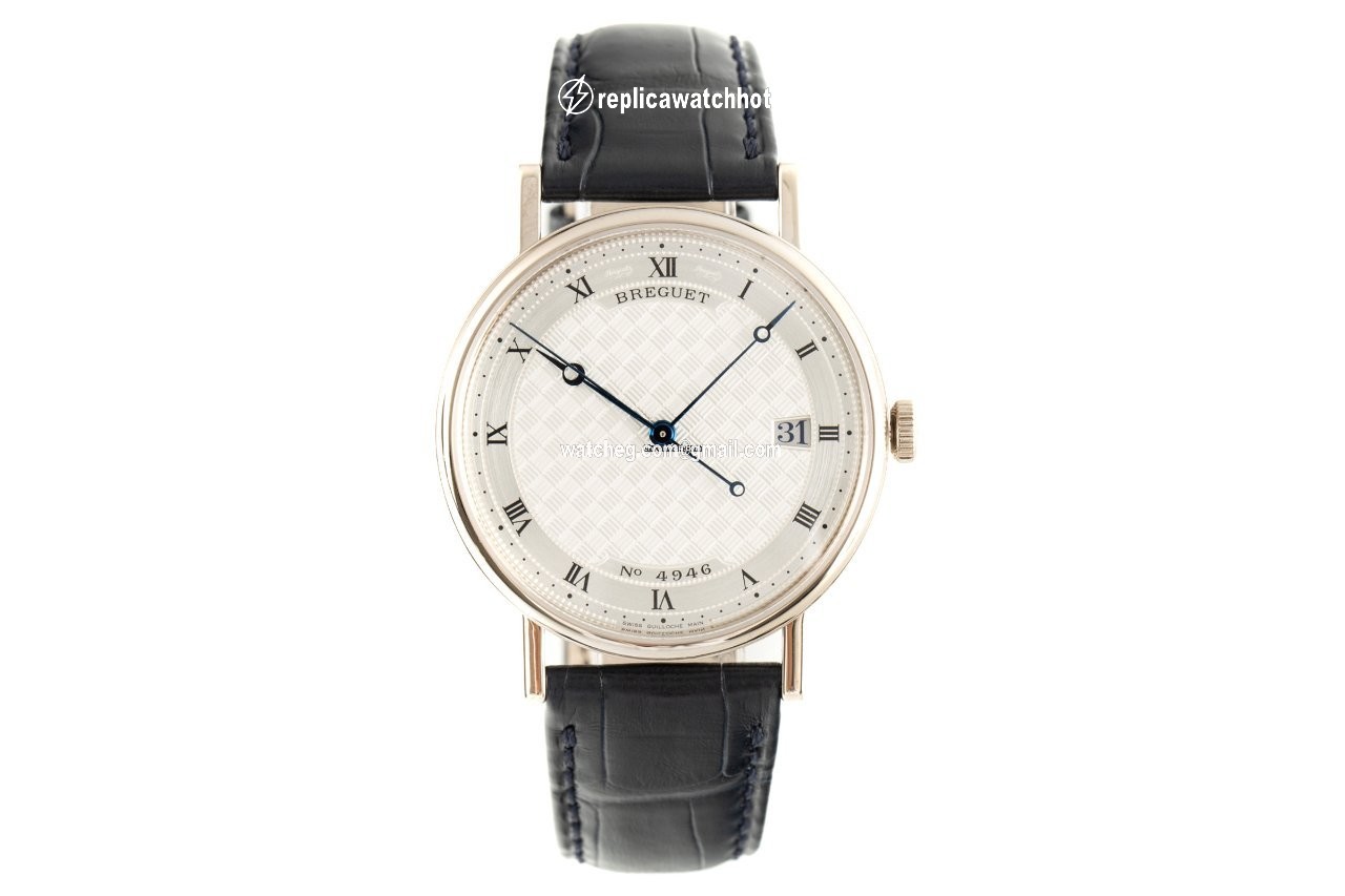 Breguet Classique Mens watch Unisex Automatic White gold 5177BB 12 9V6 2