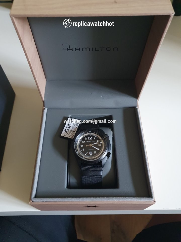 Hamilton Khaki Pilot Pioneer Mens watch Unisex Automatic Aluminum H80485835 2