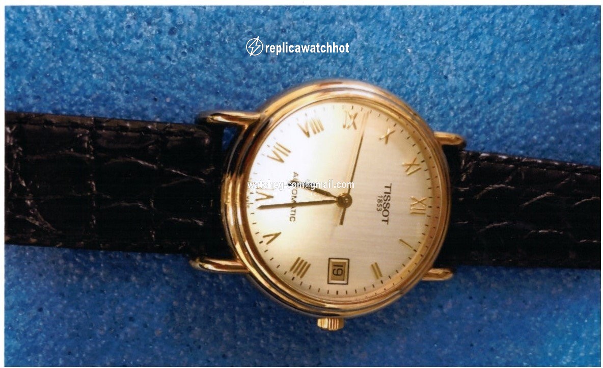 Tissot Carson Mens watch Unisex Automatic Yellow gold T71.3.430.23 2